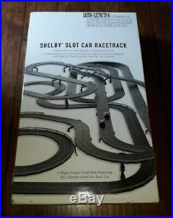 New 2009 Tomy Carroll Shelby Slot Car Racetrack NIB Restoration Hardware