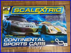New Scalextric C1319 132 Scale Continental Sports Cars Racing Track Set GT1/GT