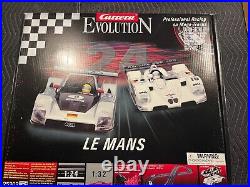 New Sealed Carrera Evolution Professional Slot Car Track Le Mans 25302