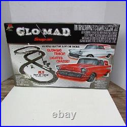 New Snap On Tools Collectable Glo-Mad HO Scale Slot Car Race Track Rare Limited