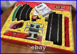 New! TecniToys SCX Pole Position RC 132 Race Track Car Set Hand Throttle Speed