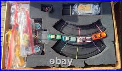 Nice COMPLETE 1972 Vintage Tyco Pro 8114 Set Funny Cars Slot Cars Pro Racing
