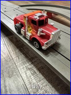 Nice Vintage Ideal Knight Rider Cutoff Challenge Race Set Ho Scale Slot Car Set