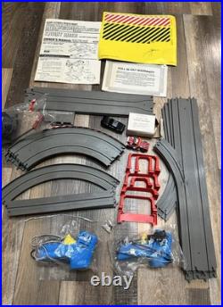 Nice Vintage Ideal Knight Rider Cutoff Challenge Race Set Ho Scale Slot Car Set