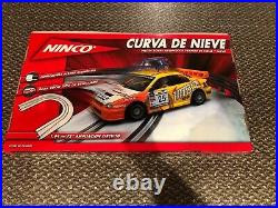 Ninco Slot Car Track Xtreme Rivals New In Box Sealed W Cars With Snow Curve New
