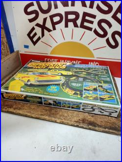 Nos Original 1992 TYCO Sparkin' Hot Rods Racing Track Slot Cars Sealed Box