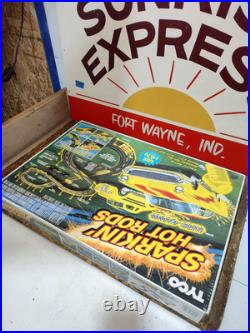Nos Original 1992 TYCO Sparkin' Hot Rods Racing Track Slot Cars Sealed Box