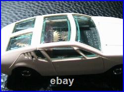 ORIGINAL Aurora Model Motoring HO SCALE #1400 MANGUSTA MONGOOSE WHITE Color