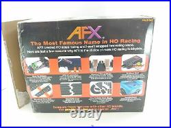 Open AFX Super International 4-Lane Mega G+ HO Slot Car Track Set withTri-Power