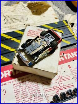 Original Vintage Aurora Electric Toy Afx Slot Car #16 Racing Set Lot Parts Only