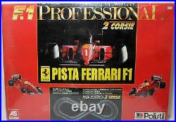 Polistil Vtg Limited Huge Pista Ferrari F1 Electric 1/32 Slot Cars Racing Tracks