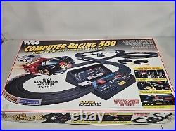 RARE NEW OLD STOCK 1989 TYCO Computer Racing 500 Slot Car Set. NEW UNUSED CONDIT