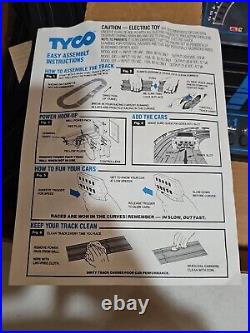 RARE NEW OLD STOCK 1989 TYCO Computer Racing 500 Slot Car Set. NEW UNUSED CONDIT