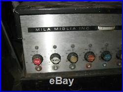 RARE! Original 1960's MILA MIGLIA INC. Commercial Slot Car Track Power Supply