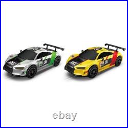 RaceXCale Mega Loop Racer 143 Slot Car Track Set Magnetic Cars Dual-Speed