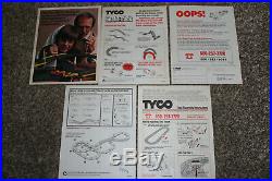 Rare 1980 TYCO JEEP CJ SNAKE-TRACK Nite Glow Slot Car racing set #6616