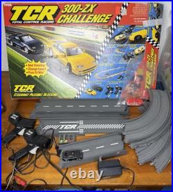 Rare 1991 TYCO Race Track Set TCR 300zx Challenge 1 Slot Car Black Nissan As Is