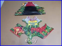 Rare 1993 Marchon MR-1 Dinosaur Park Electric Race Track Jurassic Park Slot Car