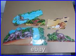 Rare 1993 Marchon MR-1 Dinosaur Park Electric Race Track Jurassic Park Slot Car