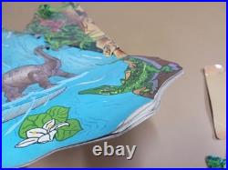 Rare 1993 Marchon MR-1 Dinosaur Park Electric Race Track Jurassic Park Slot Car