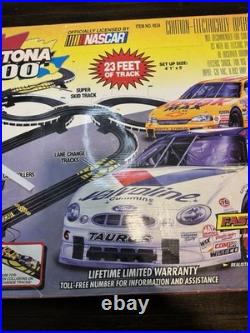 Rare Life-Like RACING Daytona 500 HO Slot Car Track NASCAR 23ft
