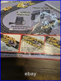 Rare Life-Like RACING Daytona 500 HO Slot Car Track NASCAR 23ft