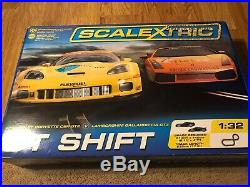 Rare ScaleXtric 132 GT Shift Slot Car Race Track Corvette Vs Lamborghini C 1298