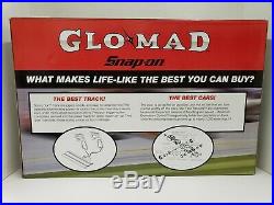 Rare Snap on 2008 Glo/Mad race track glowing track and lighted chiassis new