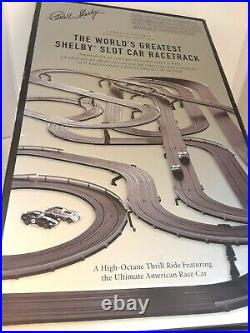 Restoration Hardware's Carroll Shelby AFX Slot Car Racetrack Exclusive Complete