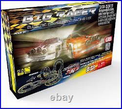 Road Racing Set Electric Car Race Track Set Speed 2 Controllers Loop Turnover
