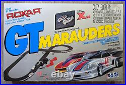 Rokar HO Spot Car GT Marauders Race Track Complete with Original Box