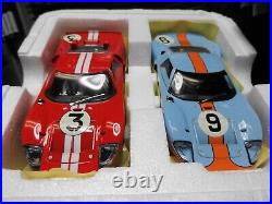 SCALEXTRIC 1/32 LOT of Slot Car Track, Controllers & 6x Cars 195+ Pieces Total