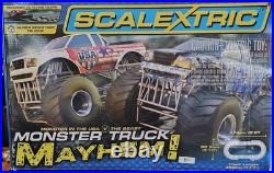 SCALEXTRIC MONSTER TRUCK MAYHEM Huge Track C1302 Untested