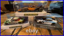 SCALEXTRIC Slot car track, cars and contoller package