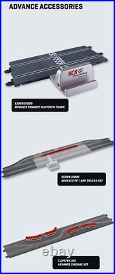 SCX 1/32 Scale ADVANCE 2.0 GT Touring Series wireless race set with lights