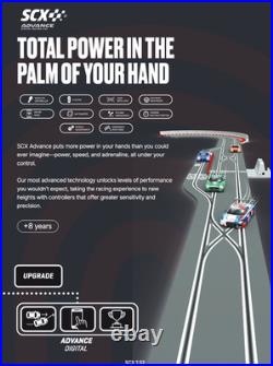 SCX 1/32 Scale ADVANCE 2.0 Touring Series Slot Car Set with lights! E10539 SCX 1/32 Scale ADVANCE 2.0 Touring Series Slot Car Set with lights! E10539