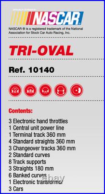 SCX 1/32 Scale Digital Nascar 3 car Race SET New