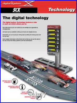 SCX 1/32 Scale Digital Nascar 3 car Race SET New