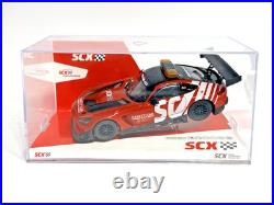 SCX 1/32 combo Car, Mercedes wheels/tires x2, Guides x3, 80 mm track, v-3 a. R. S