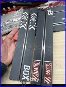 SCX Digital Pit Box Pit Lane Set Ref 25060 Complete CIB 1/32 Slot Car Track