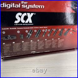 SCX Digital Pit Box Pit Lane Set Ref 25060 Complete CIB 1/32 Slot Car Track