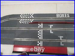 SCX Digital Slot Car Track Pit Box Set Section Track 3 Controllers 1/32 Scale