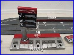 SCX Digital Slot Car Track Pit Box Set Section Track 3 Controllers 1/32 Scale