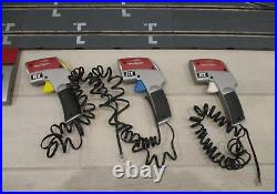 SCX Digital Slot Car Track Pit Box Set Section Track 3 Controllers 1/32 Scale