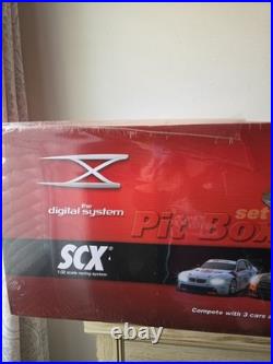 SCX Digital System Pit Box Set 132 Scale Slot Car Race Track NEW SEALED IN BOX