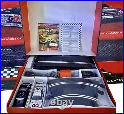 SCX Hockenheim Mercedes Slot Car Racing System 81240 C2 Track 132 Scale Boxed