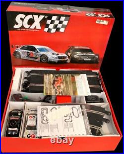 SCX Hockenheim Mercedes Slot Car Racing System 81240 C2 Track 132 Scale Boxed