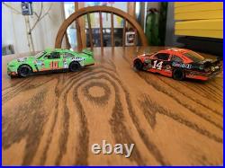 SCX Nascar Super Speedway 132 Slot Car Set Danica Patrick Tony Stewart Bass Pro