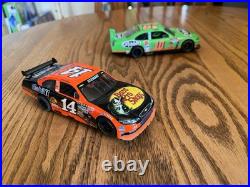 SCX Nascar Super Speedway 132 Slot Car Set Danica Patrick Tony Stewart Bass Pro