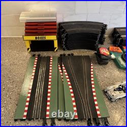 SCX Slot Car Track 1/32 Scale Lot Of 67 Pieces Miscellaneous Parts Untested